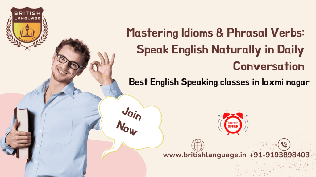 English speaking classes in laxmi nagar